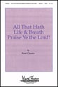 All That Hath Life and Breath Praise Ye the Lord! SATB choral sheet music cover
